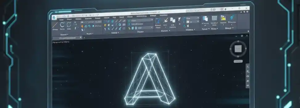 AutoCAD Programmoberflächen futuristisch
